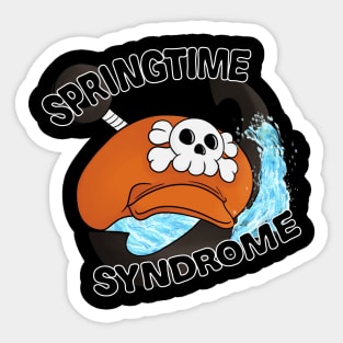 Springtime Syndrome Sticker